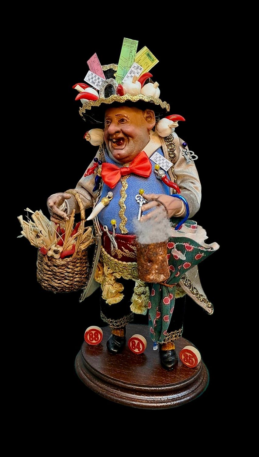 Sciò Sciò Gobbo lucky charm measures 23 cm