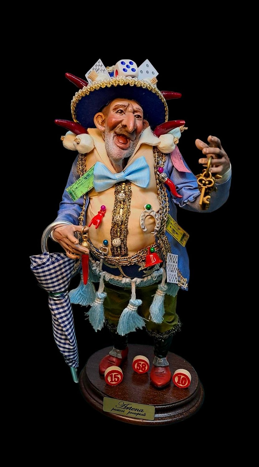 Sciò Sciò Gobbo lucky charm measures 30 cm