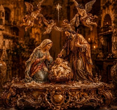 18th century Neapolitan Nativity