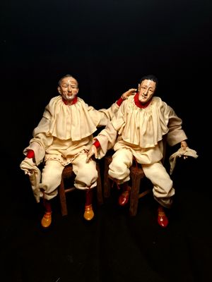 Toto and Edward set design in mis. 35 cm