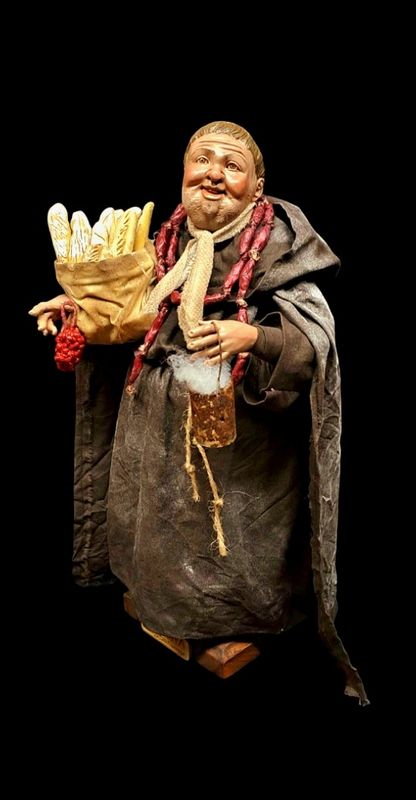 The Munaciello, Good Luck Monk Statuette 32