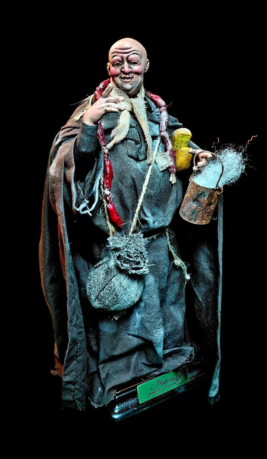 The Munaciello - Auspicious Shepherd Statuette 25 cm