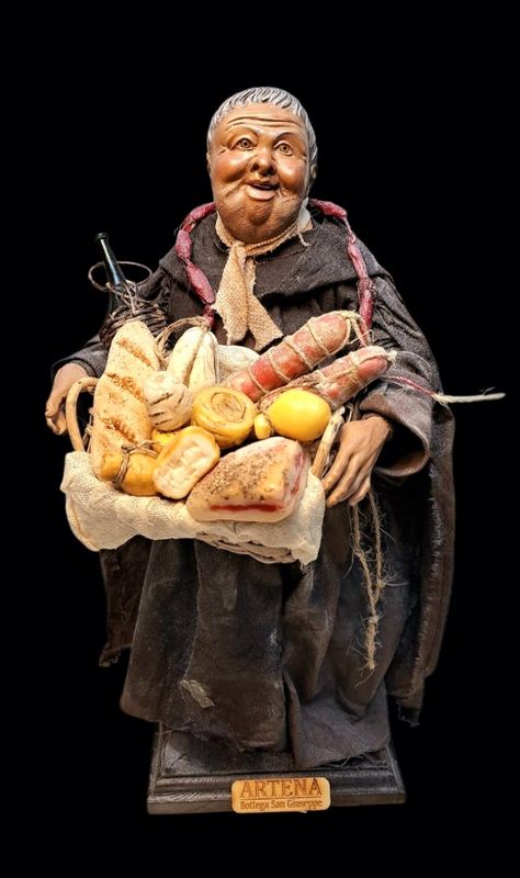 The Munaciello, Good Luck Monk Statuette 32