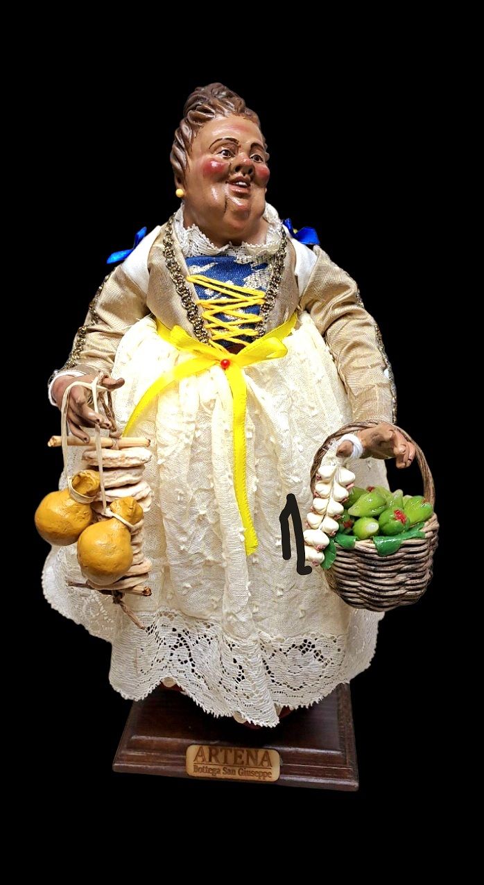 The Beautiful 'Mbriana terracotta statuette 32 cm