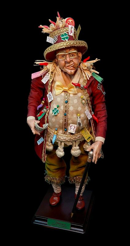 Sciò Sciò Gobbo lucky charm measures 35 cm