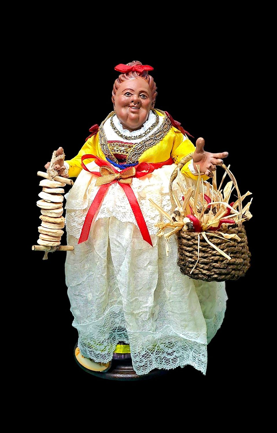 The Beautiful 'Mbriana terracotta statuette 25 cm