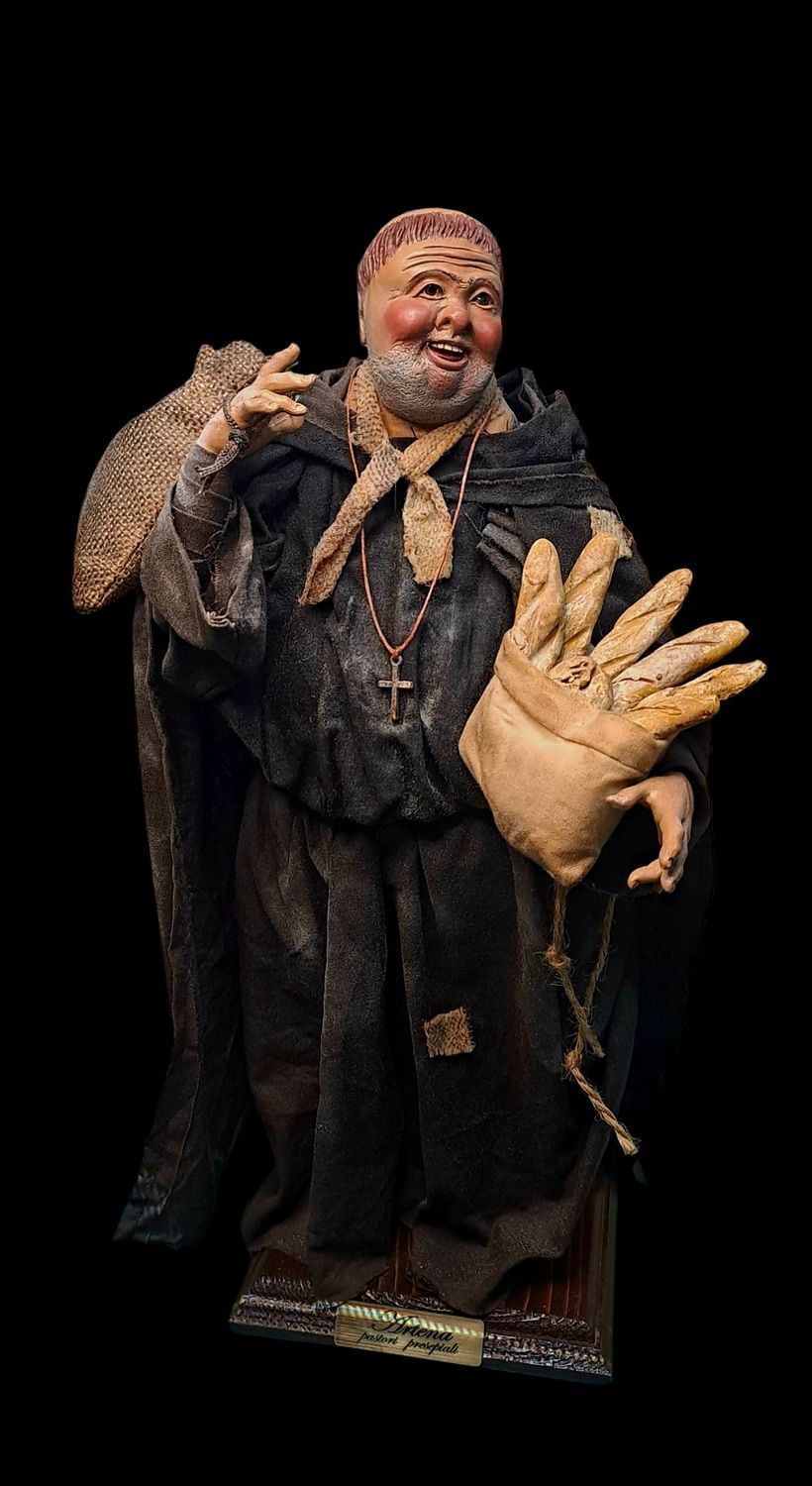 The Munaciello, Good Luck Monk Statuette 35