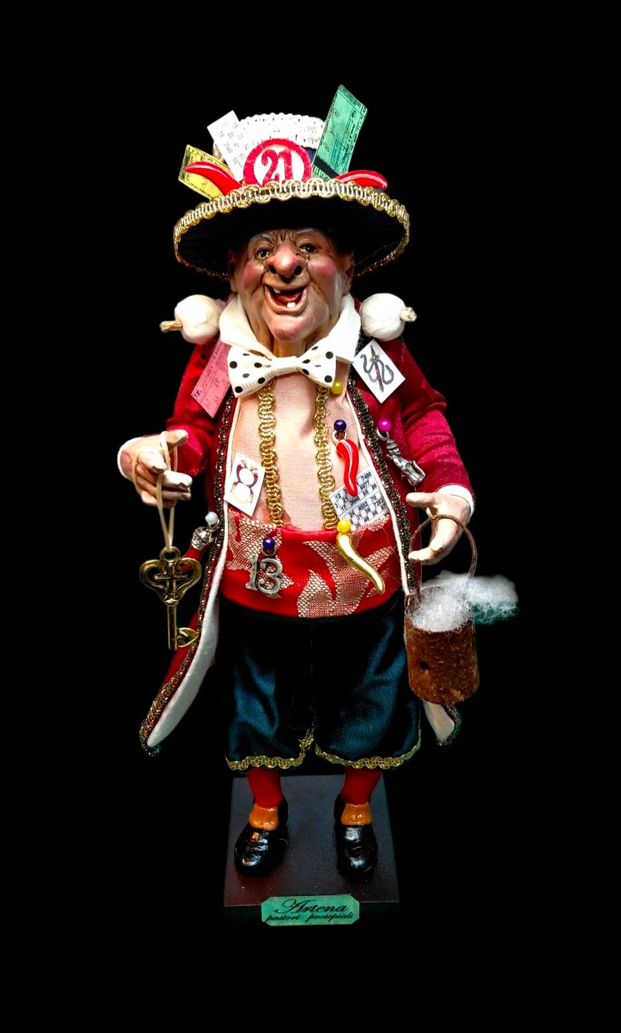 Sciò Sciò Gobbo lucky charm measures 25 cm