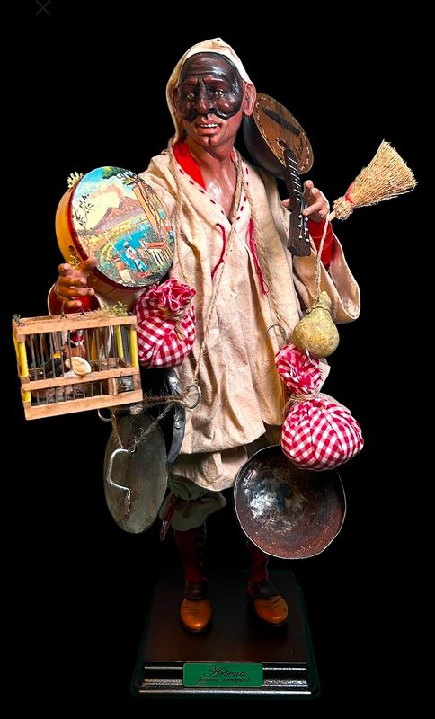 Pulcinella dello Sfratto Neapolitan Shepherd - 38 cm
