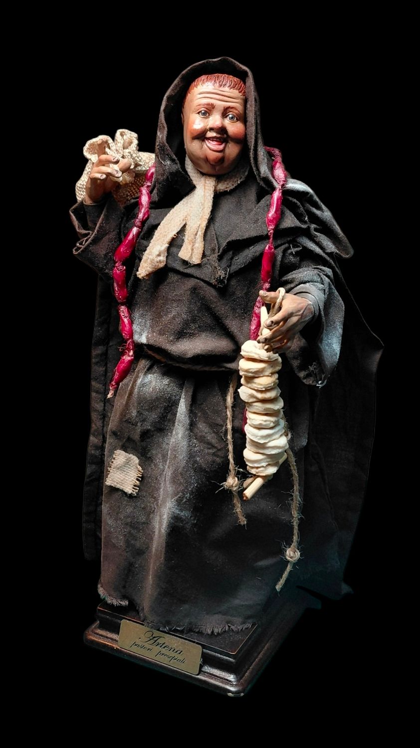 The Munaciello, Good Luck Monk Statuette 28