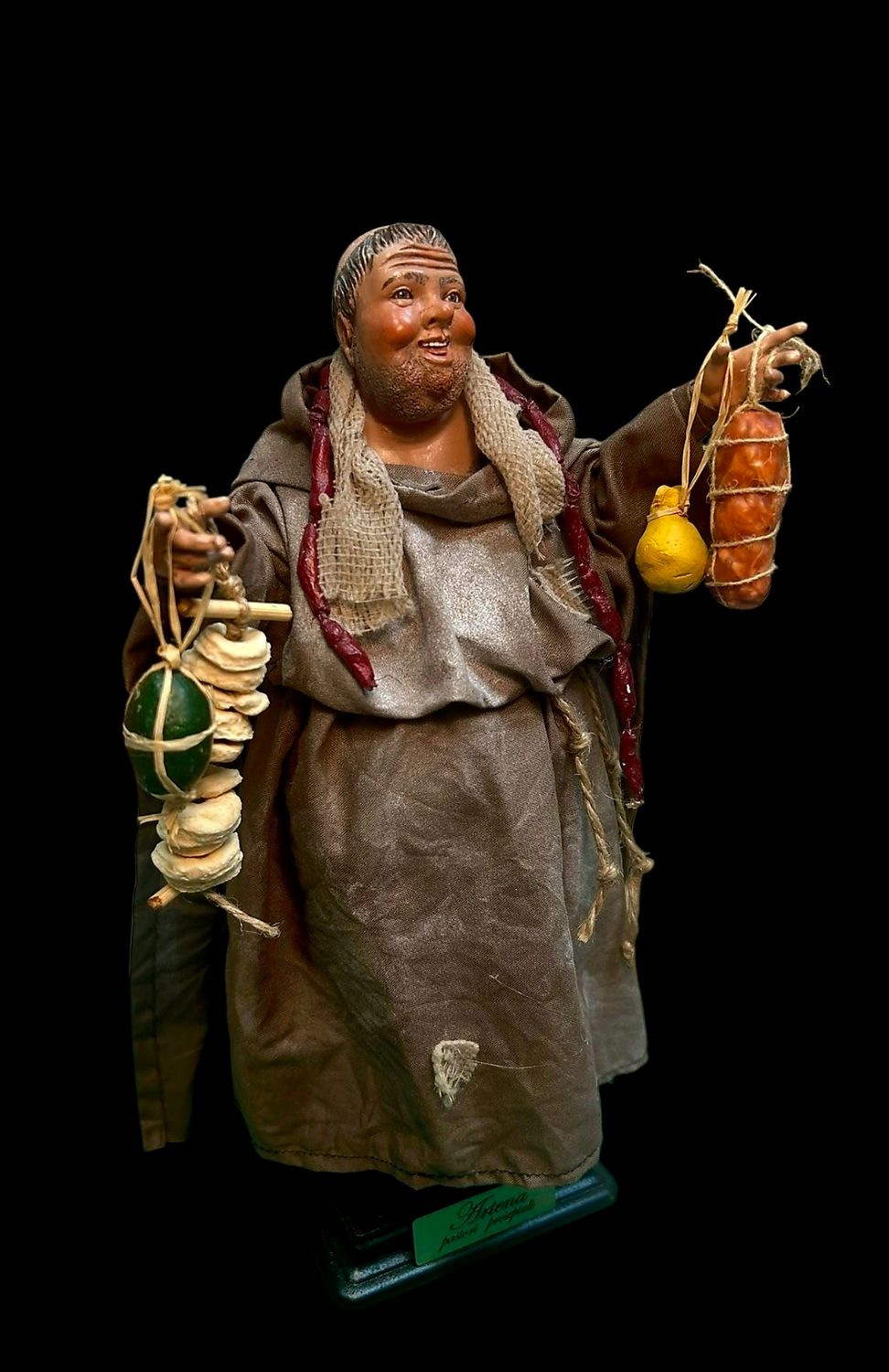The Munaciello, Good Luck Monk Statuette 25