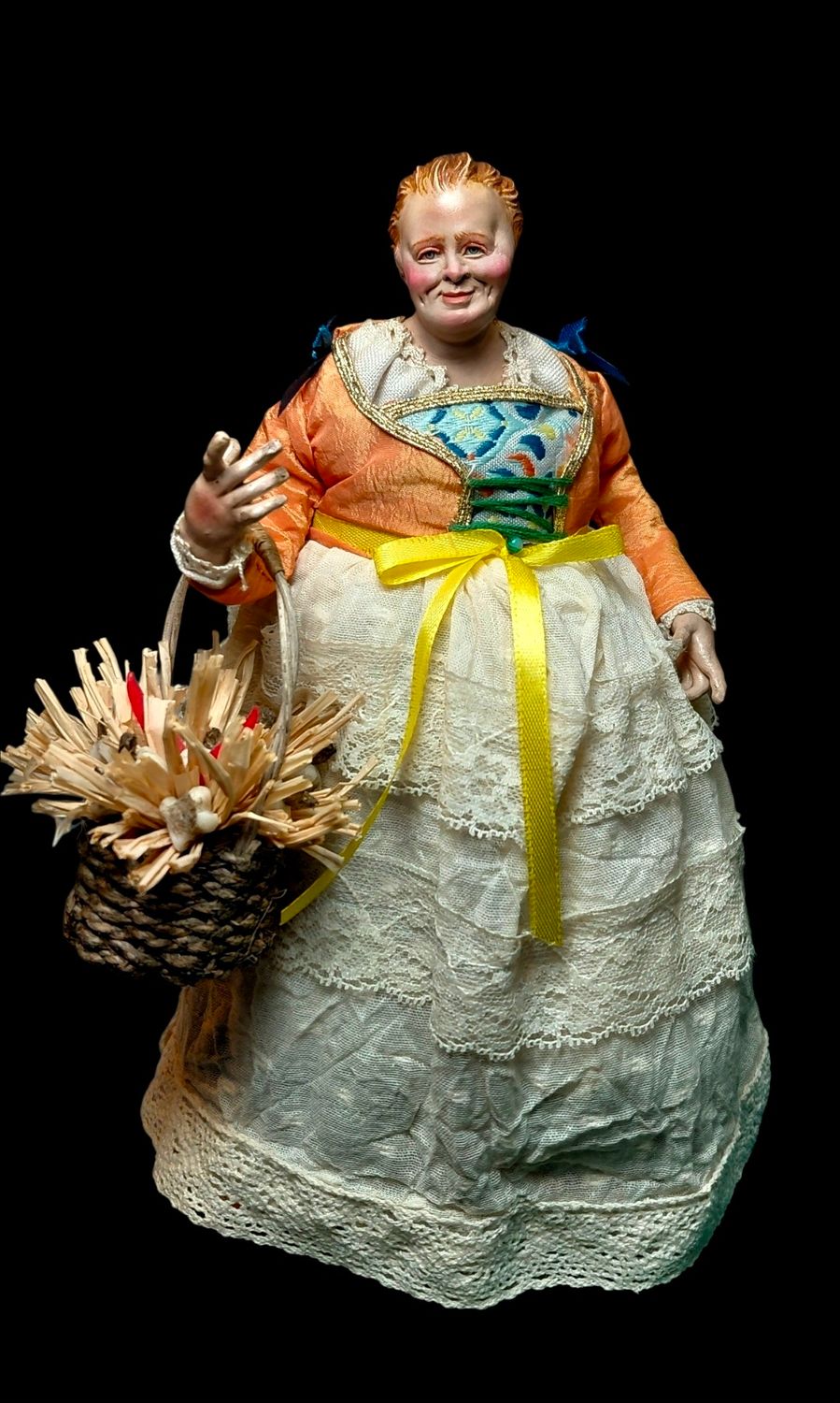 The Beautiful 'Mbriana terracotta statuette 25 cm