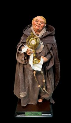 Estatuilla del Pastor Munaciello - Buen Pastor 25 cm