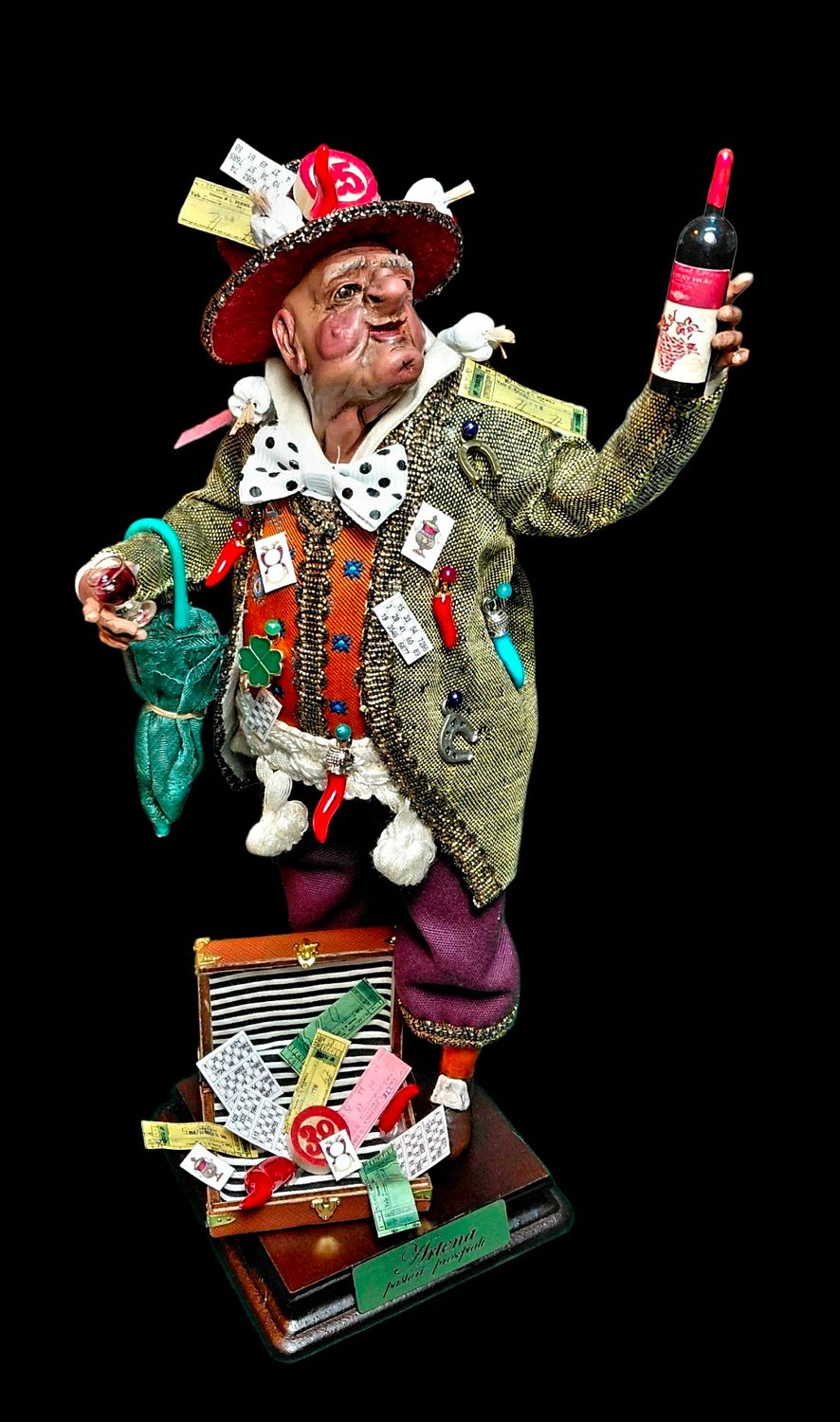 Sciò Sciò Gobbo lucky charm measures 28 cm