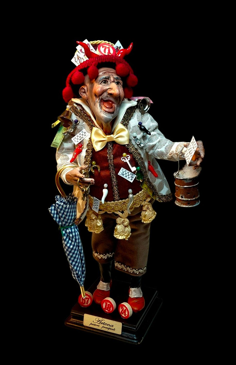 Sciò Sciò Gobbo lucky charm measures 32 cm