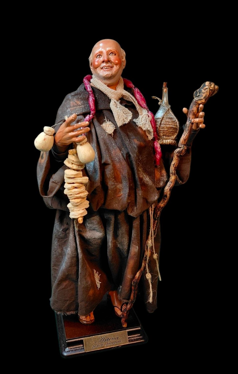 The Munaciello, Good Luck Monk Statuette 28