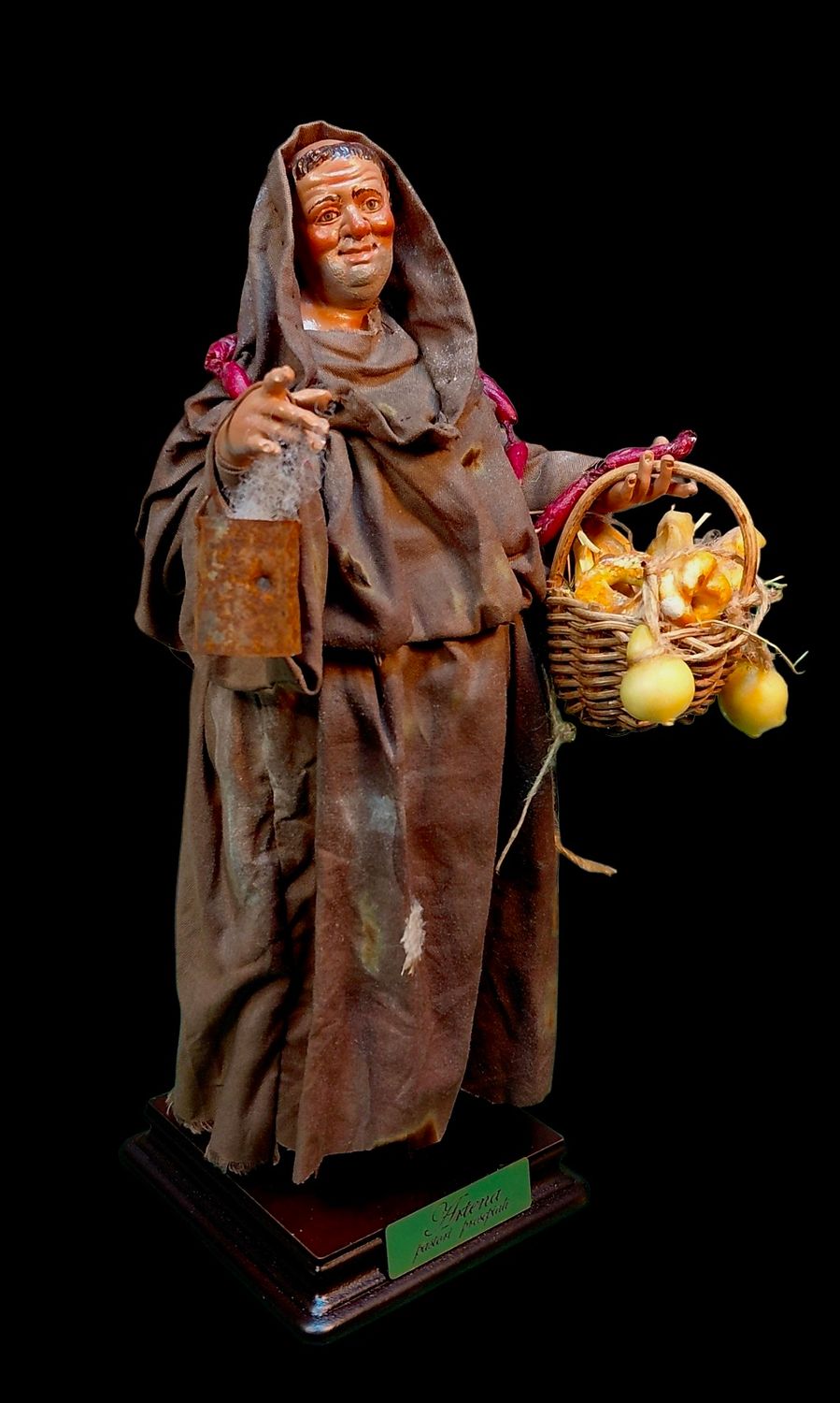 The Munaciello - Auspicious Shepherd Statuette 25 cm