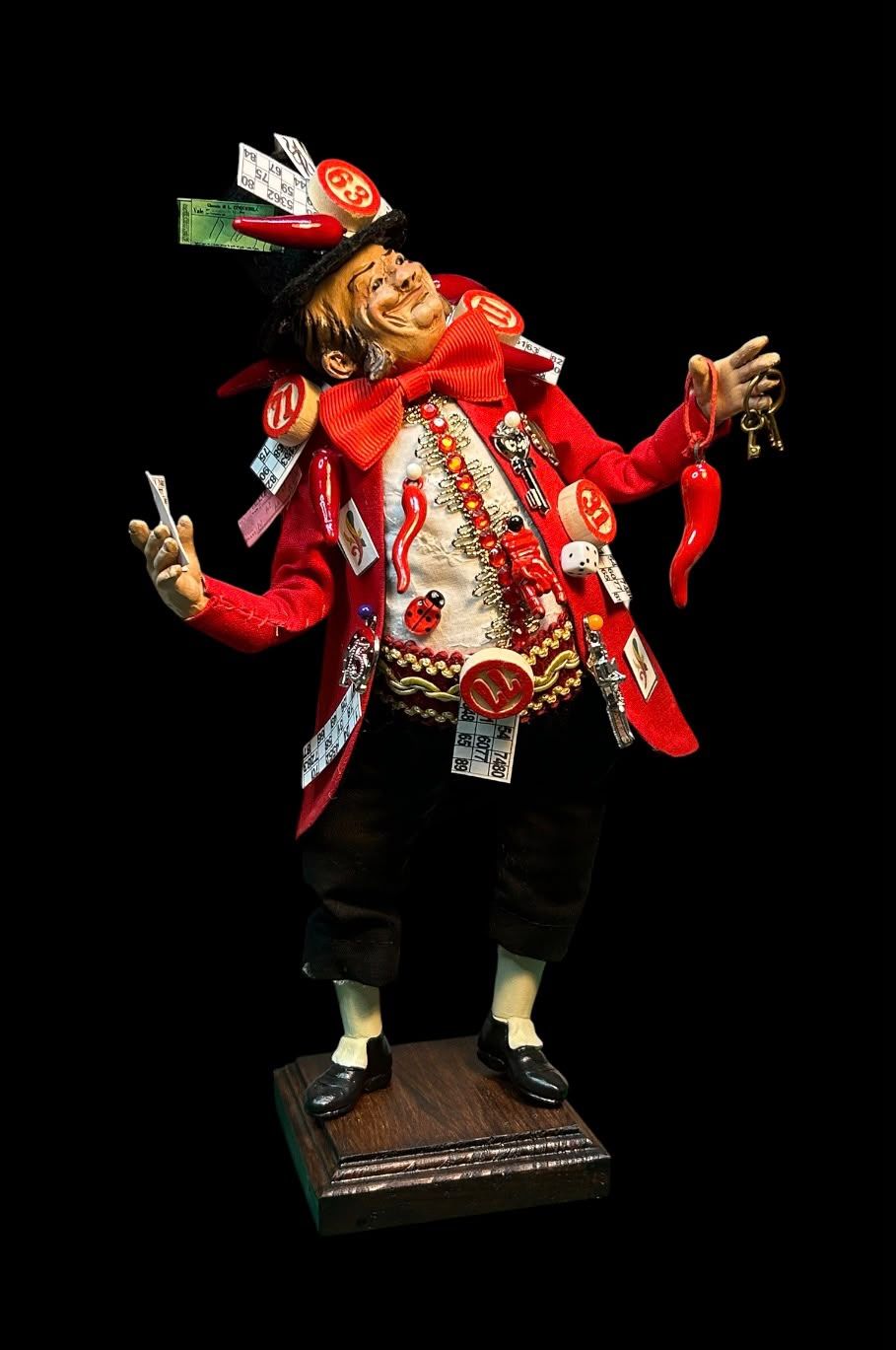 Sciò Sciò Gobbo lucky charm measures 25 cm