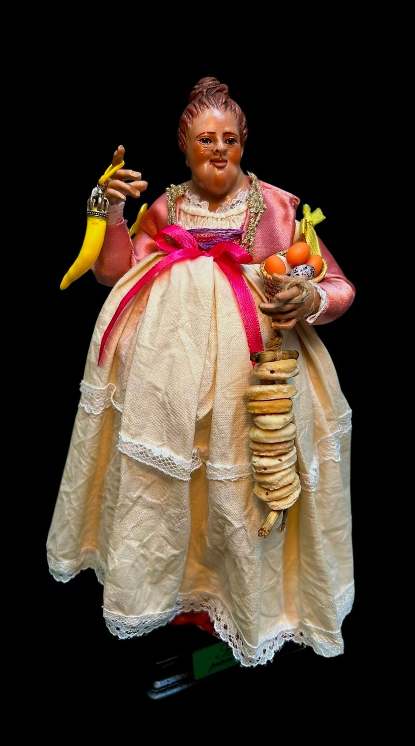 The Beautiful 'Mbriana terracotta statuette 25 cm