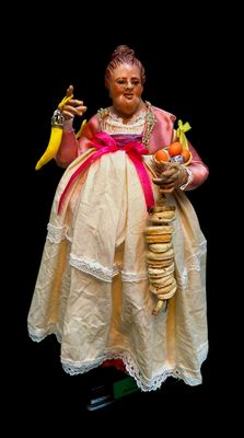 The Beautiful 'Mbriana terracotta statuette 25 cm