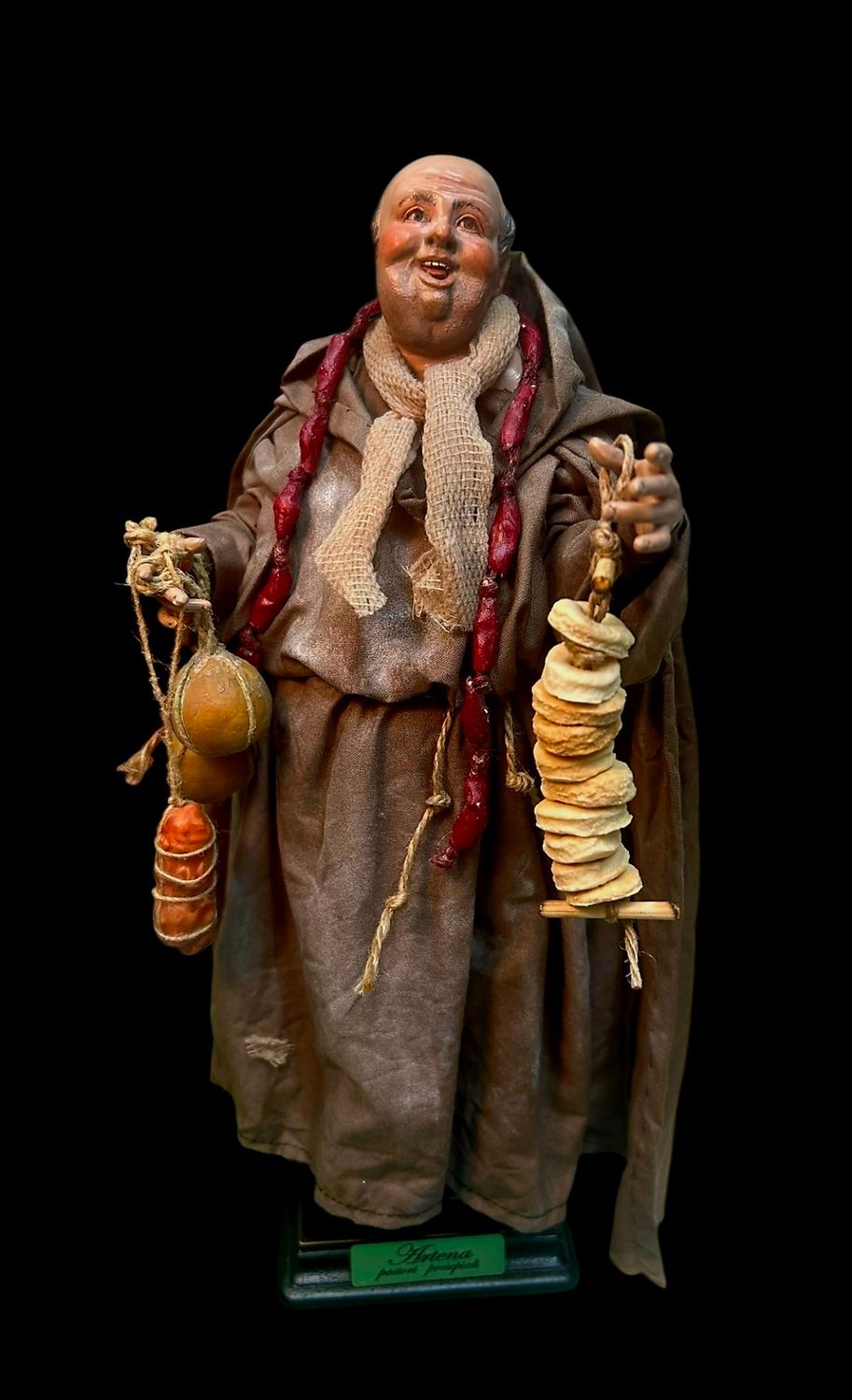 The Munaciello, Good Luck Monk Statuette 30