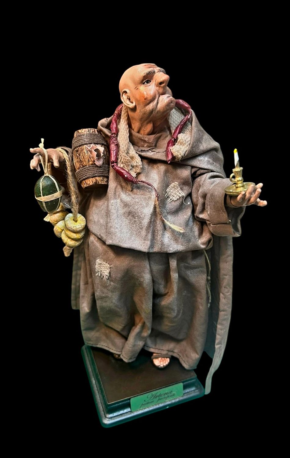 The Munaciello - Auspicious Shepherd Statuette 25 cm