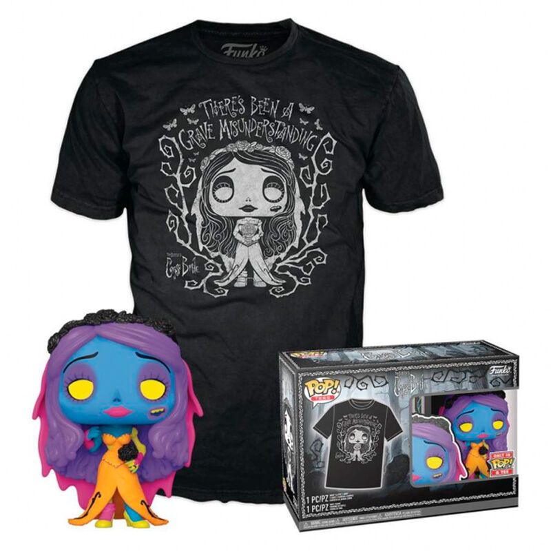 Set figura POP & Tee Disney La Novia Cadaver Emily