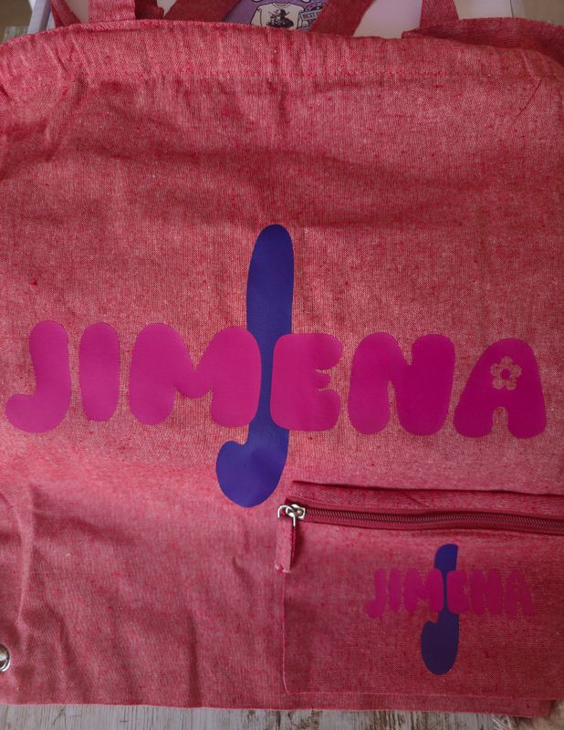 PACK REGALO BOLSA/MOCHILA DE CUERDAS/NECESER ALGODÓN/TAZA 350 ML/BOTELLA ALUMINIO 700ML