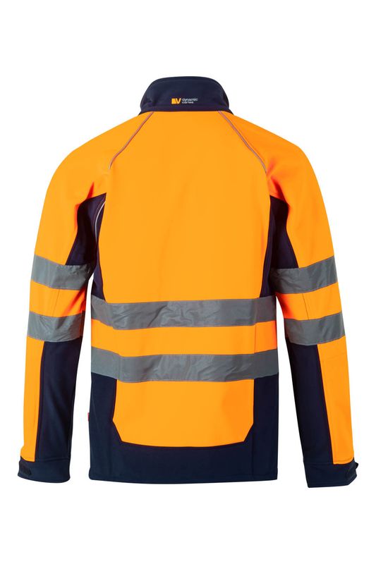 Cazadora soft shell bicolor