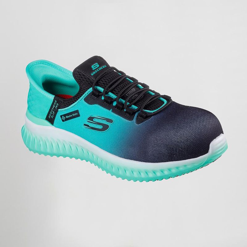 CALZADO LABORAL SLIP-INS SKECHERS WORK MUJER