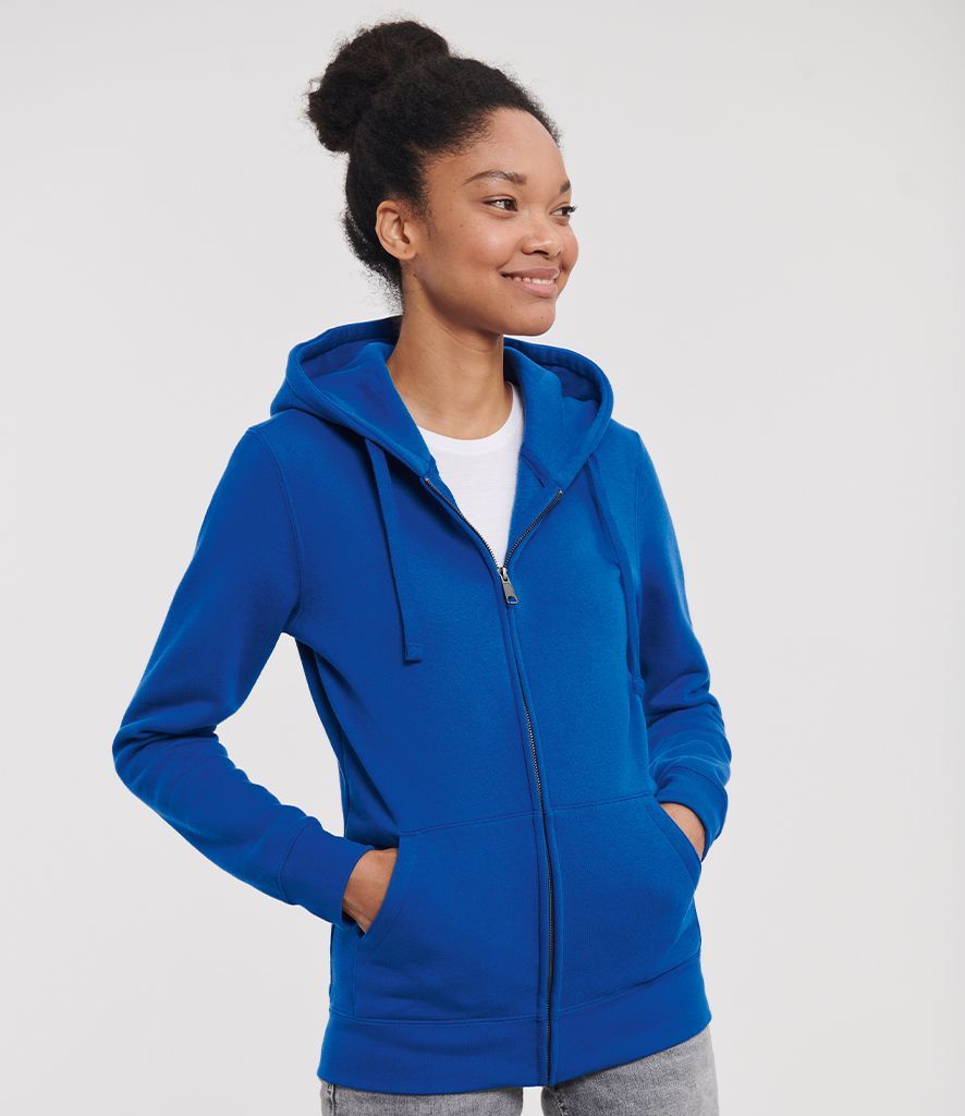 Russell Ladies  Authentic Zip Hooded Sweatshirt