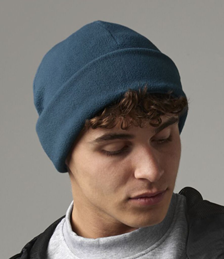 Recycled Fleece Cuffed Beanie