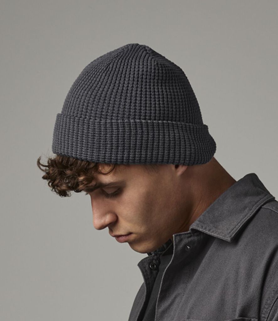 Organic Cotton Waffle Beanie