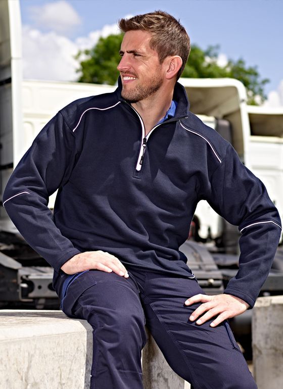 Fireback Quarter Zip Sweatshirt