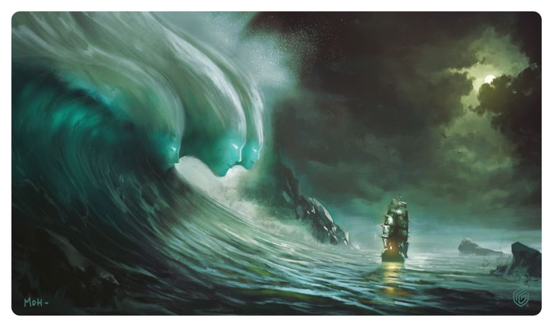 Ultimate Guard Play-Mat Artist Edition #1 Maël Ollivier-Henry: Spirits of the Sea