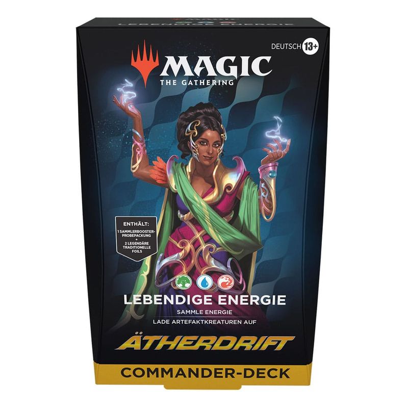 Magic the Gathering Ätherdrift Commander-Deck: Lebendige Energie