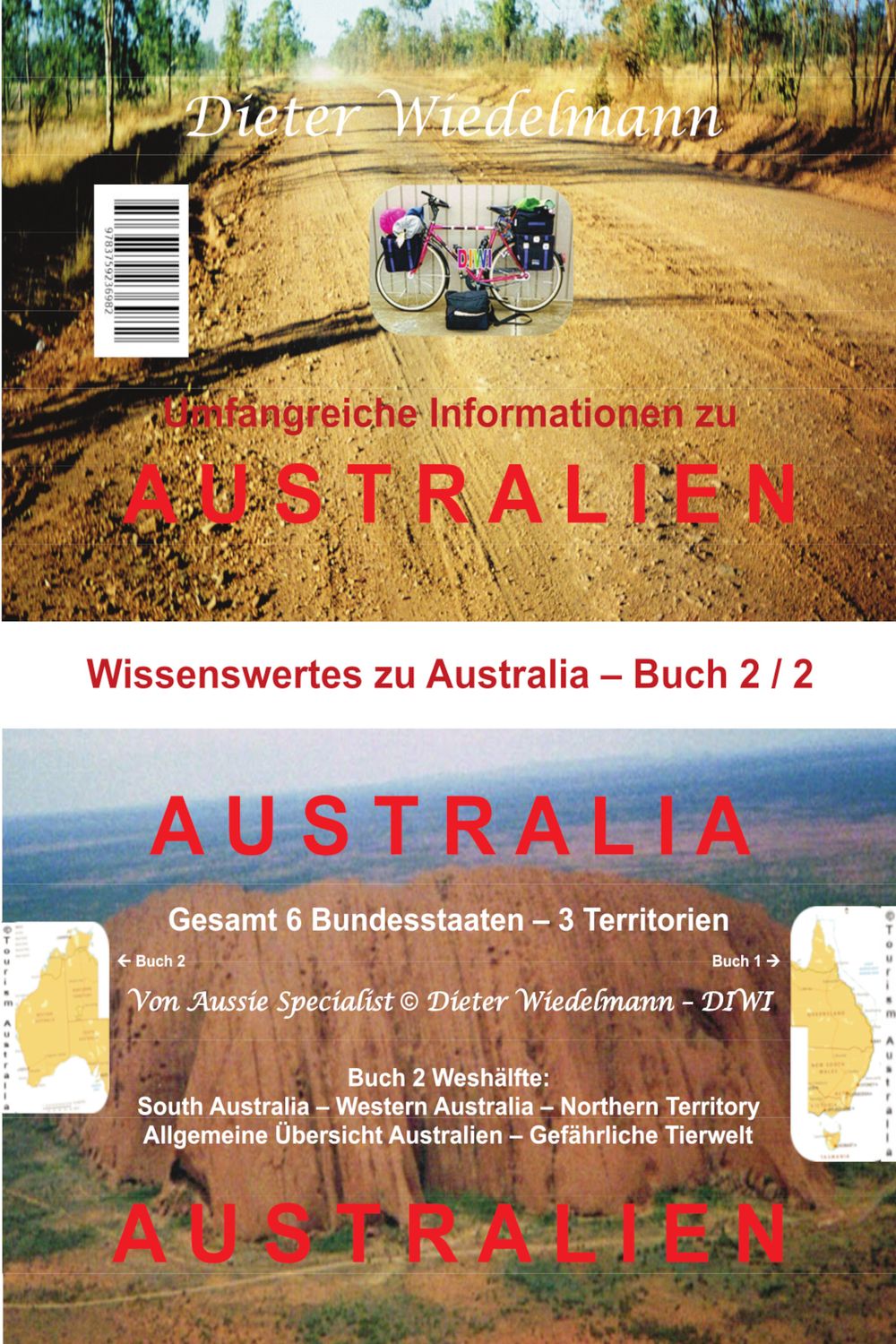 Australien Buch West 332 Seiten - A4
