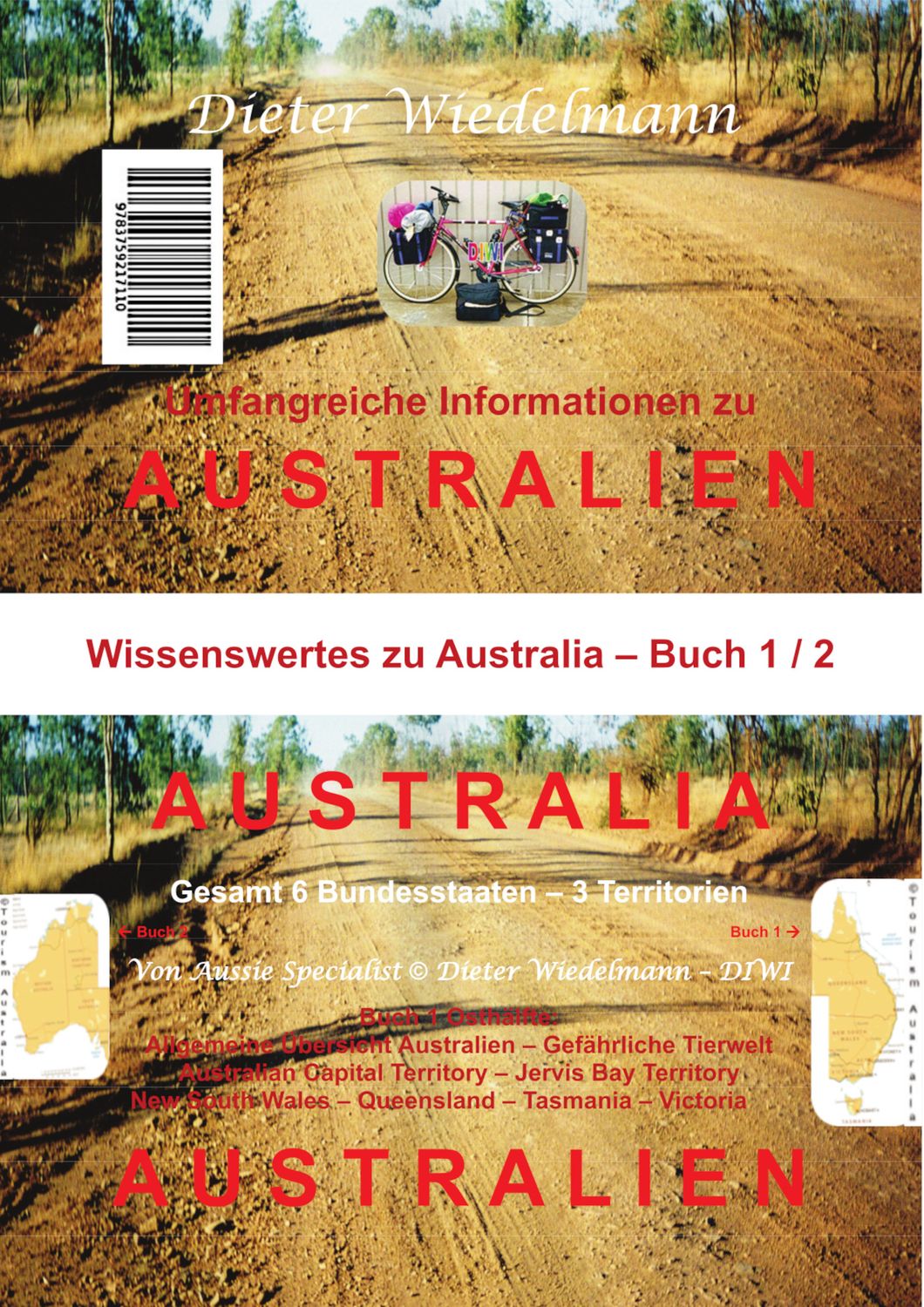 Australien Buch Ost 348 Seiten - A4