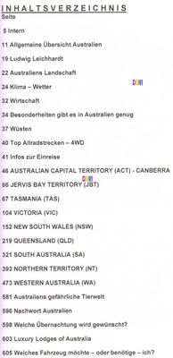 Australien Buch Gesamt 608 Seiten - DIN A4
