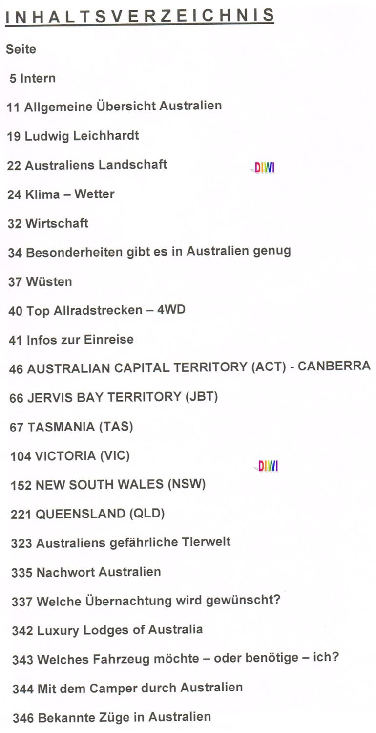 Australien Buch Ost 348 Seiten - A4
