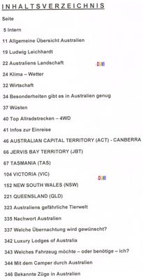 Australien Buch Ost 348 Seiten - A4