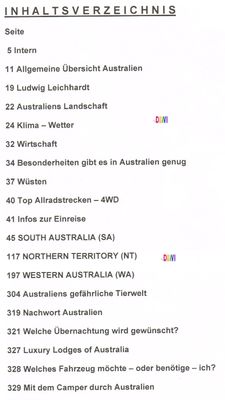 Australien Buch West 332 Seiten - A4