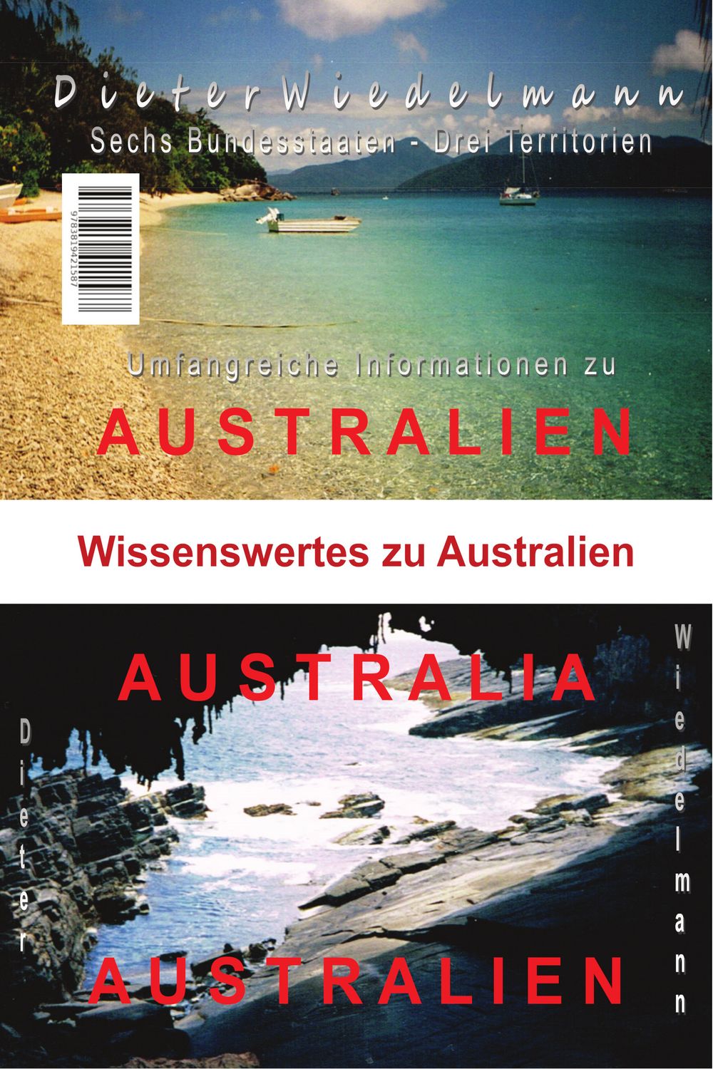 Australien Buch Gesamt 608 Seiten - DIN A4