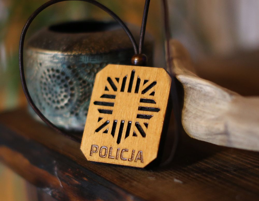 Zawieszka zapachowa POLICJA prezent dla Policjanta
