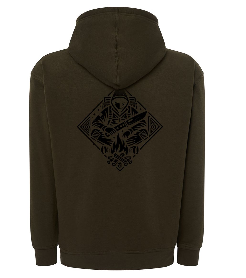 Bluza rozpinana Khaki Buschcraft  JS