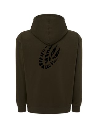 Bluza rozpinana Khaki Pazur odcisk  JS
