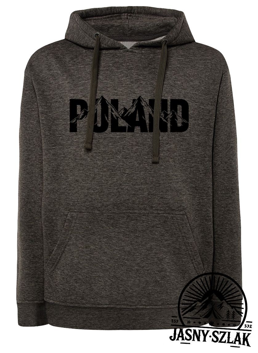 Bluza z kapturem POLAND Polska symetria JS