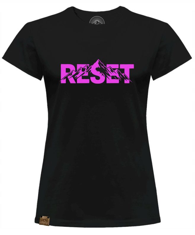 Koszulka RESET/ róż JS