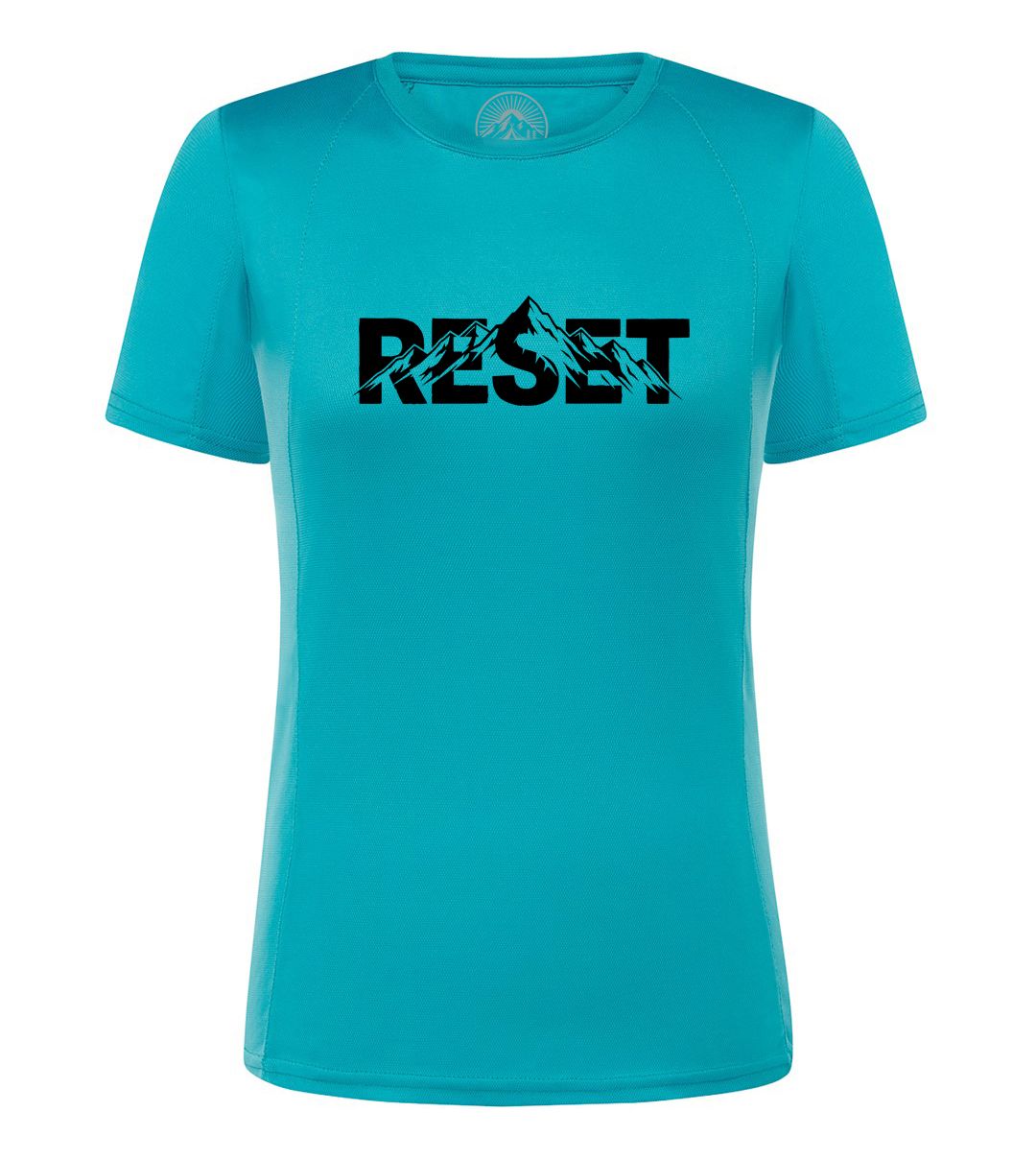 ​Koszulka sportowa szybkoschnąca RESET / DAMSKA biała Jasny Szlak