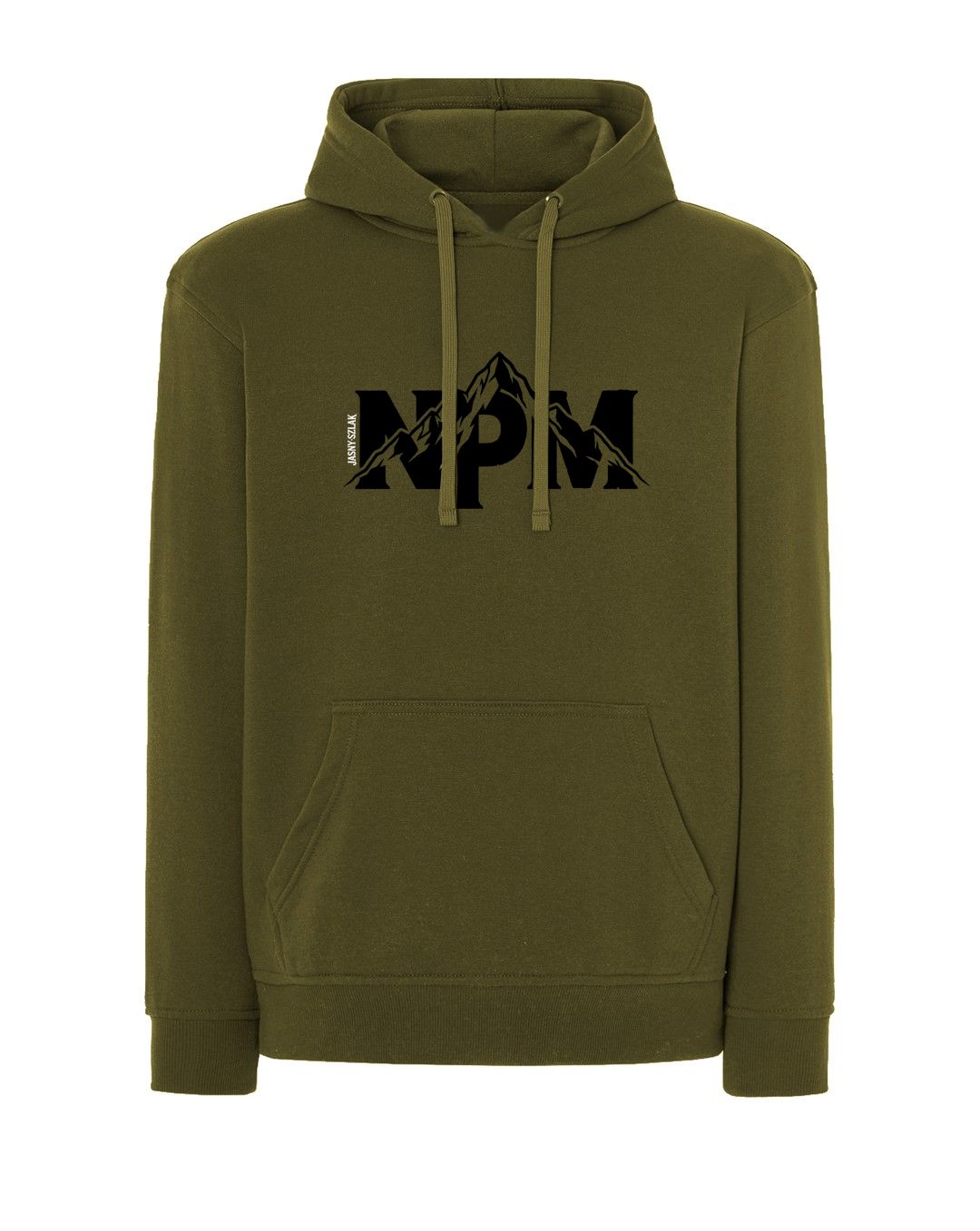Bluza z kapturem NPM JS / KHAKI